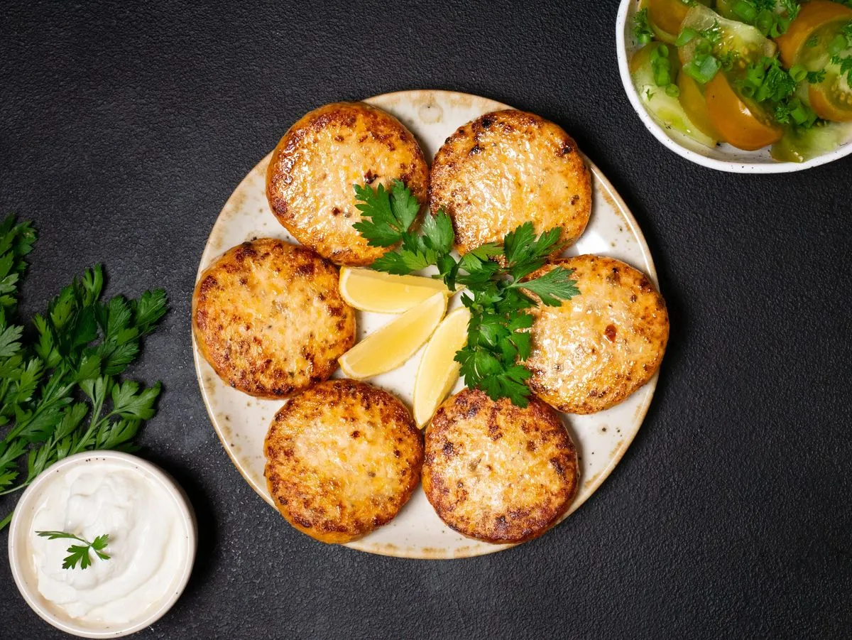 Salmon cutlets