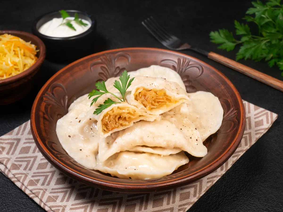 Cabbage pierogy (varenyky)