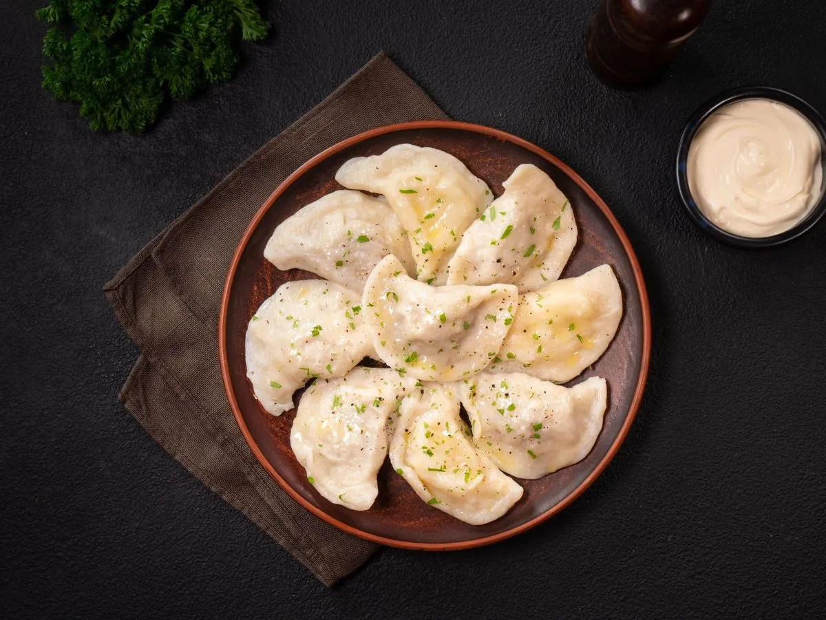 Meat pierogy (varenyky)