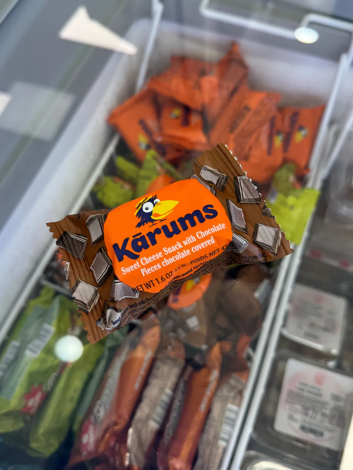 Cheese Snack With Chocolate "Karums"