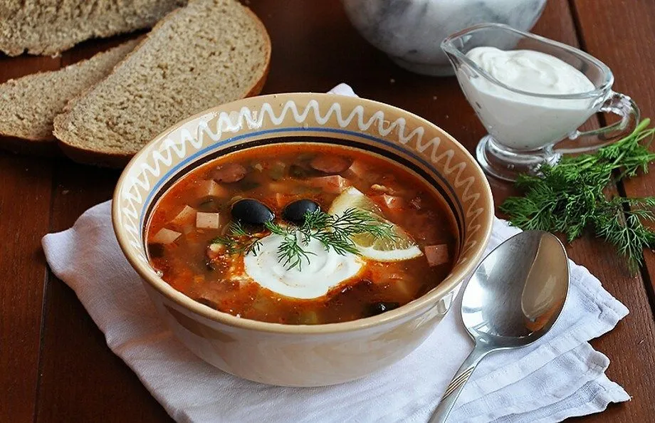 Frozen Solyanka Soup