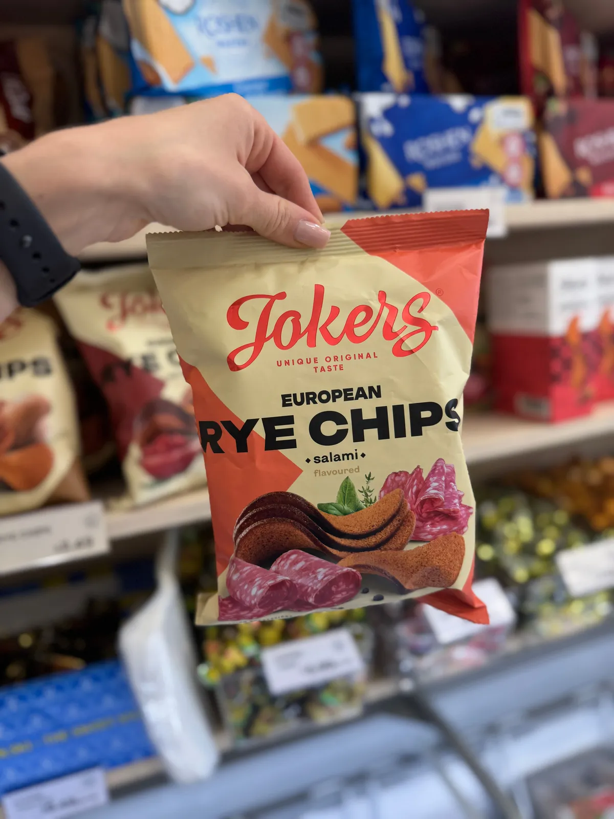 Rye Chips - salami