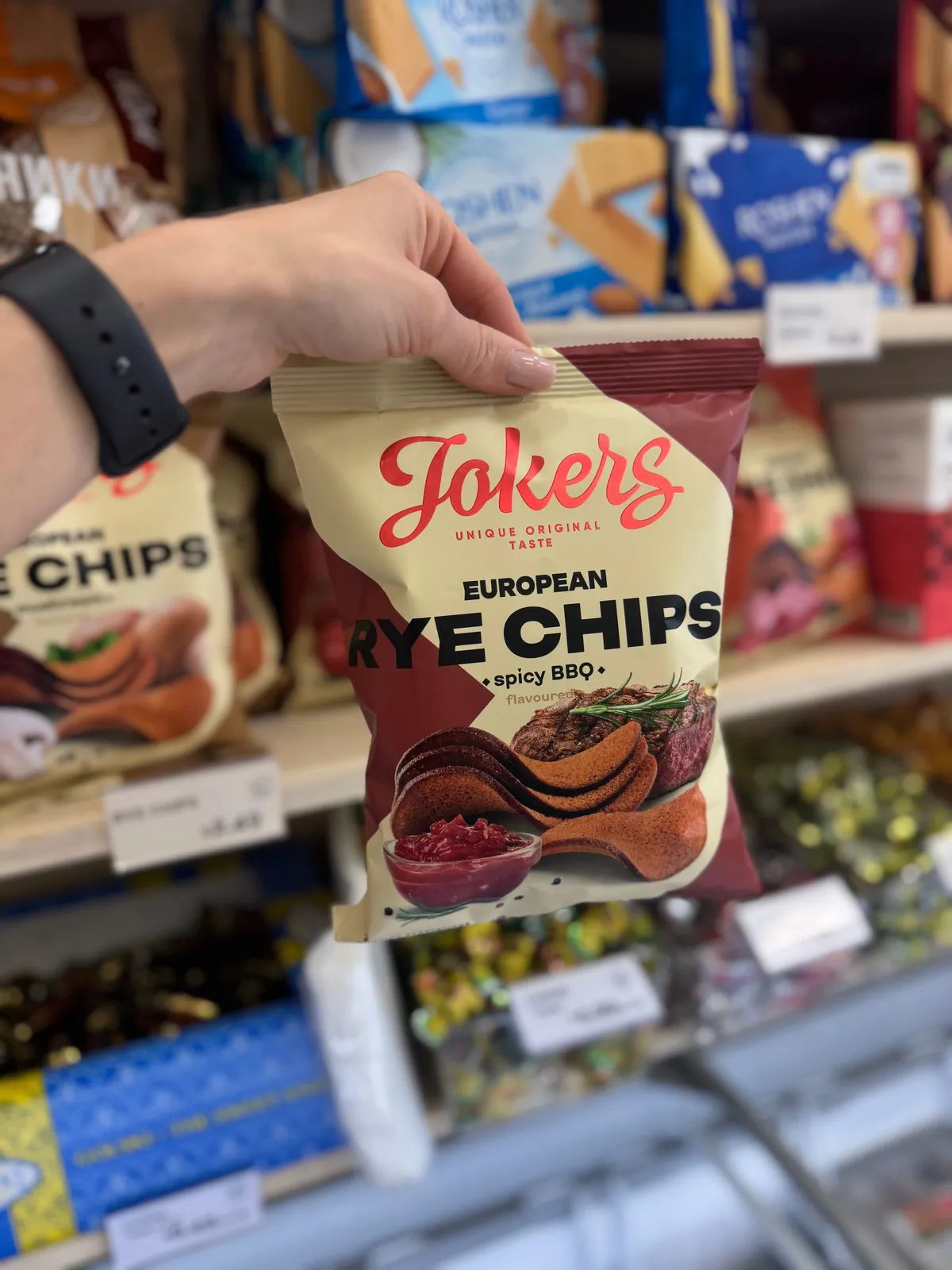 Rye Chips - spicy bbq