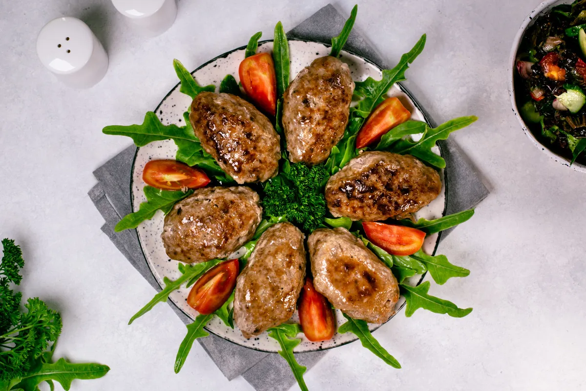 Frozen Cutlets With Beef