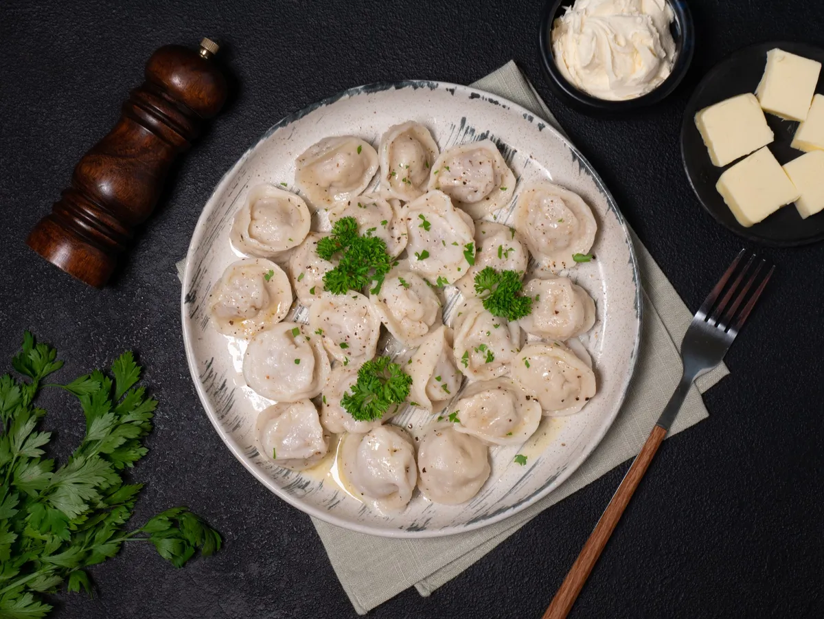 Hot Chicken and Pork Dumplings