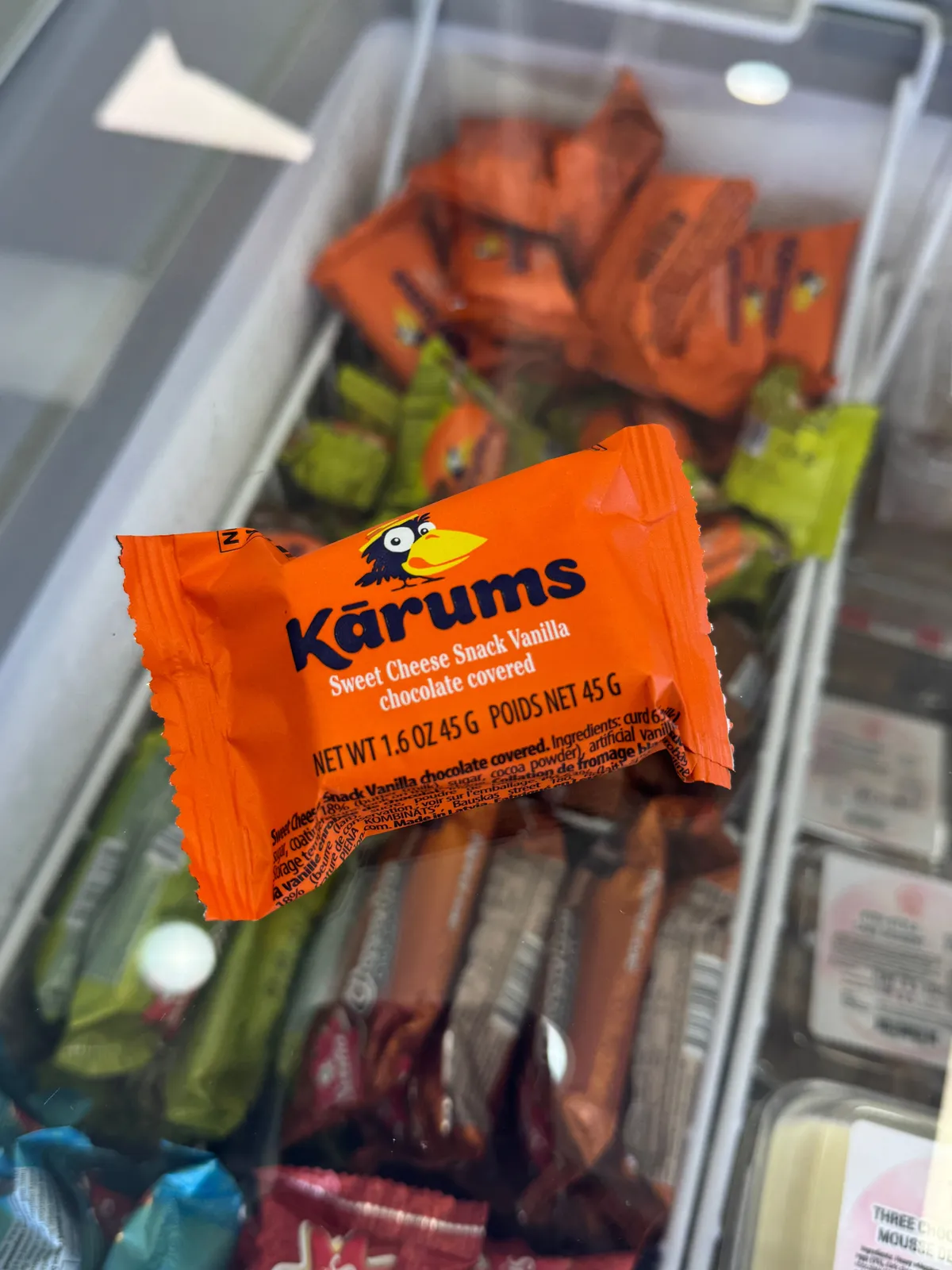 Cheese Snack With Vanilla "Karums"