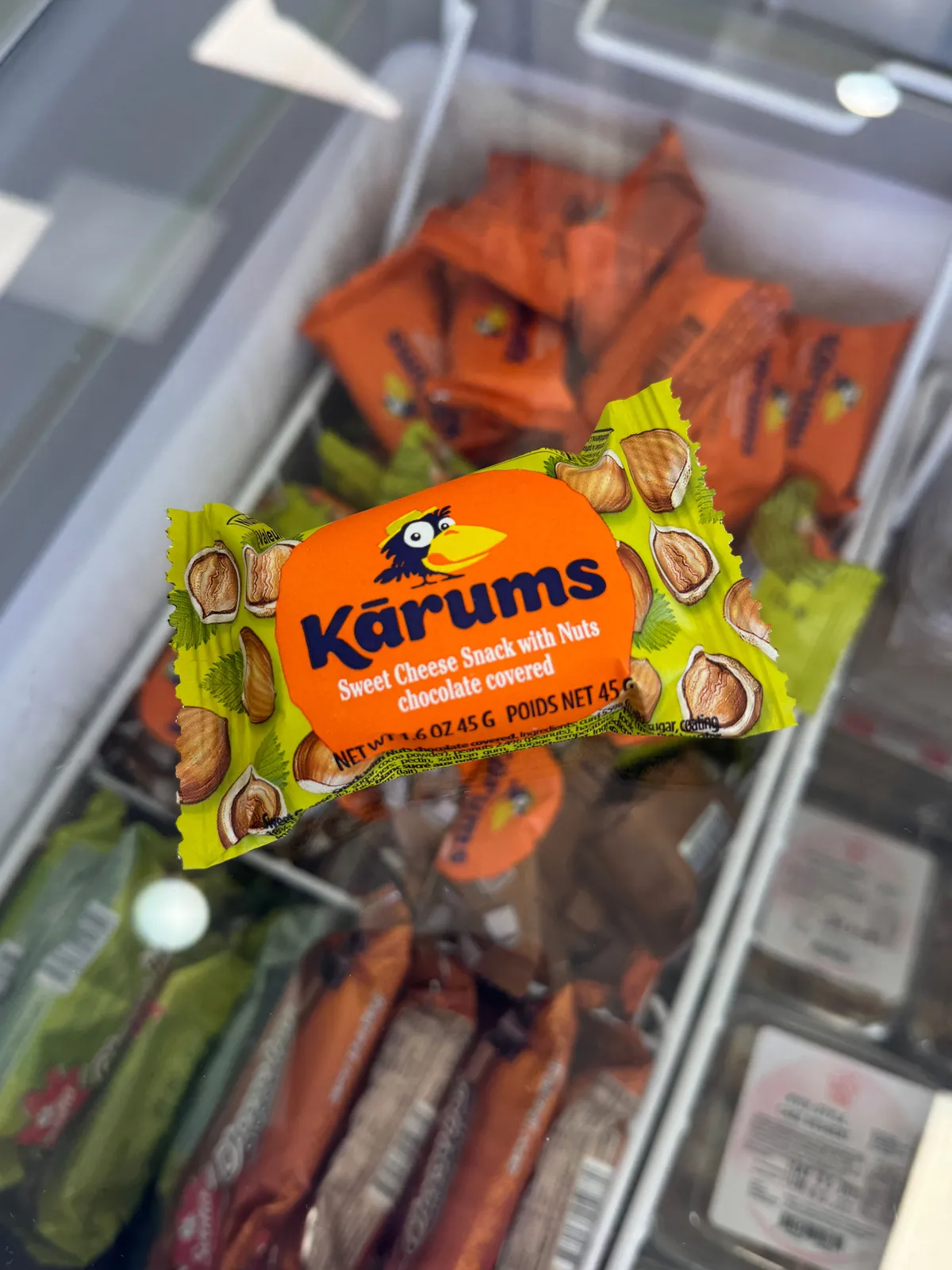 Cheese Snack With Nuts "Karums"