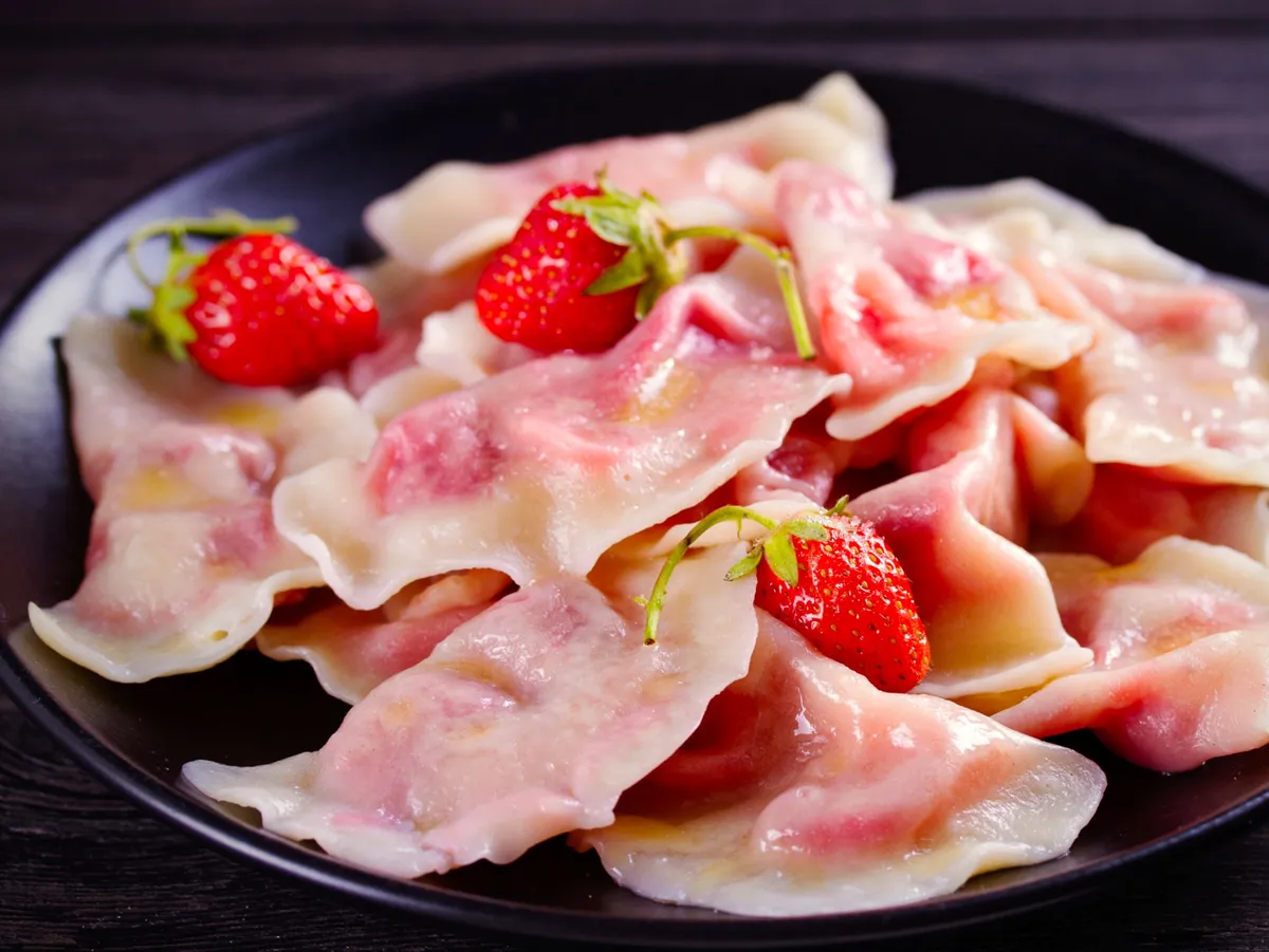 Strawberry Pierogi