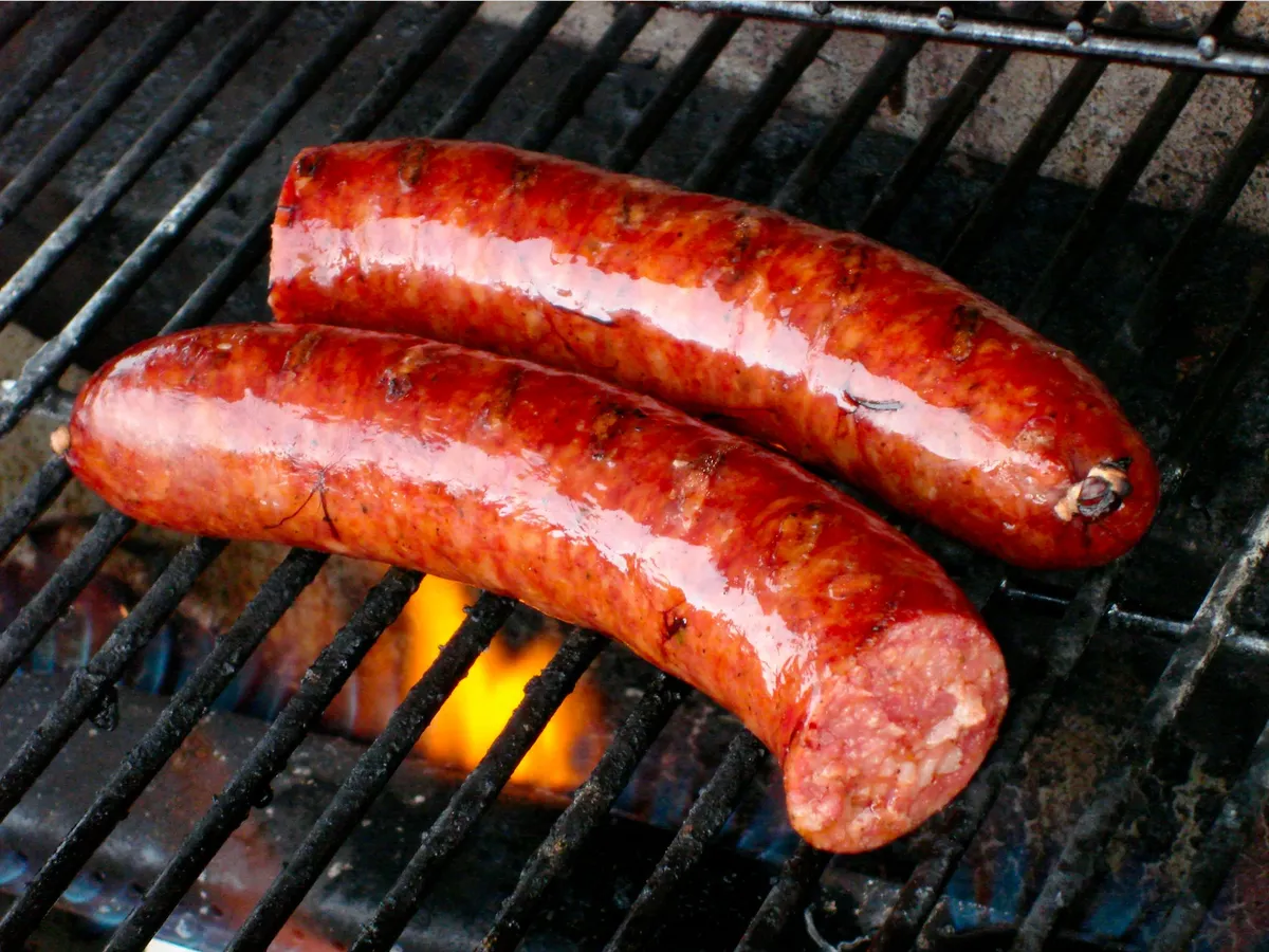 Smoked Pork and Beef Sausage