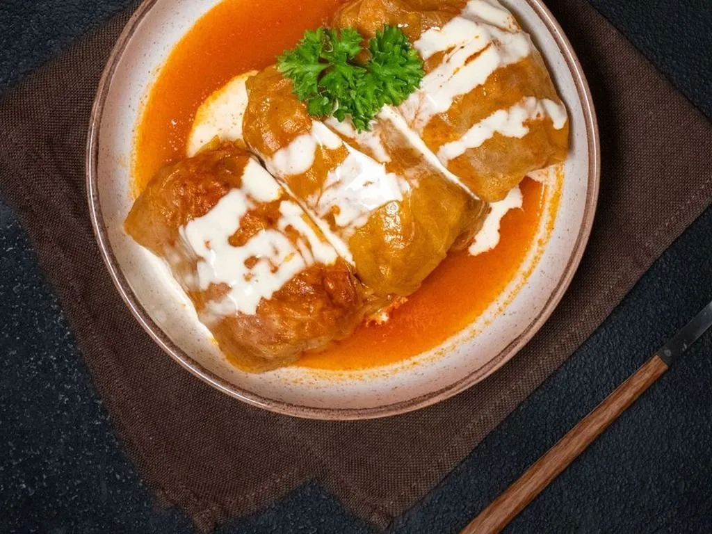 Halal Beef cabbage rolls (Holubtsi)