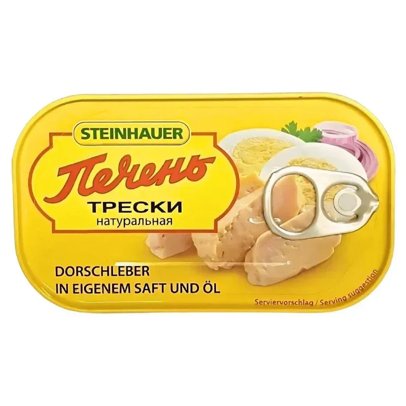STEINHAUER Cod Liver, 120 g
