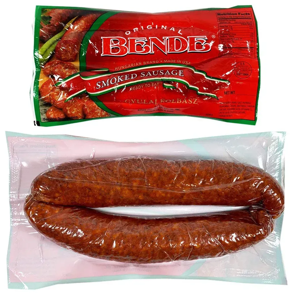 Bende Salami Gyulai Smoked Sausage Mild And Hot