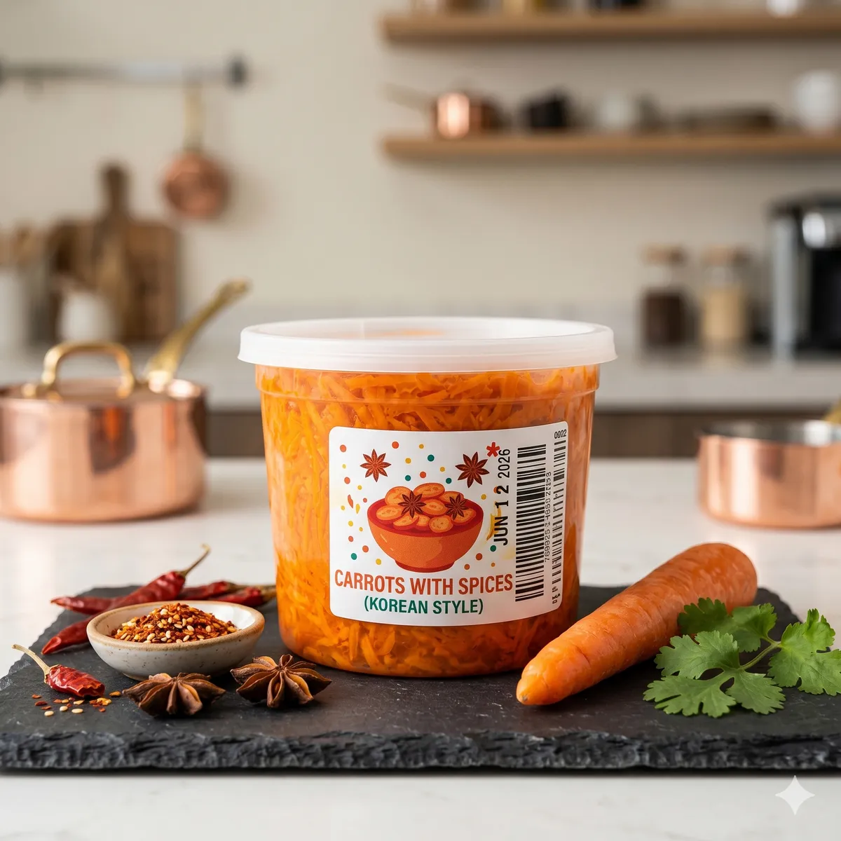 Carrots With Spices (Korean Style) Salad 1 lb