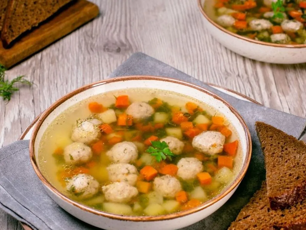 Meatball soup