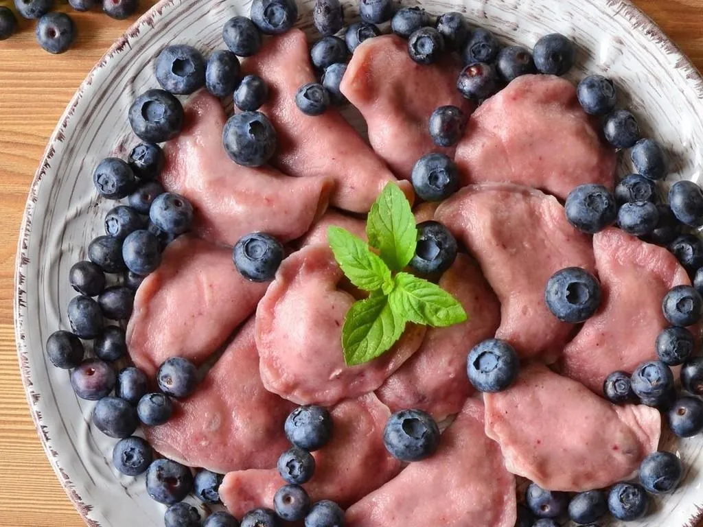 Blueberry Pierogi