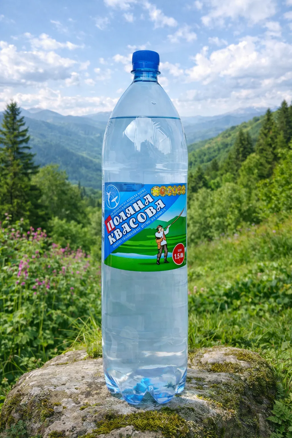 Water Polyana Kvasova Mineral Water 1.5 L