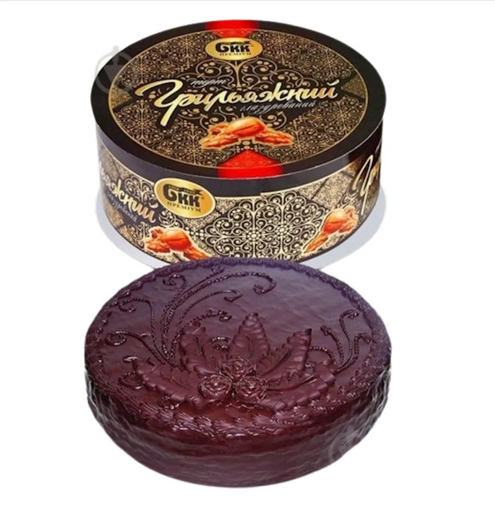CAKE GRILYAZH CHOCOLATE GLAZED BKK UKRAINE