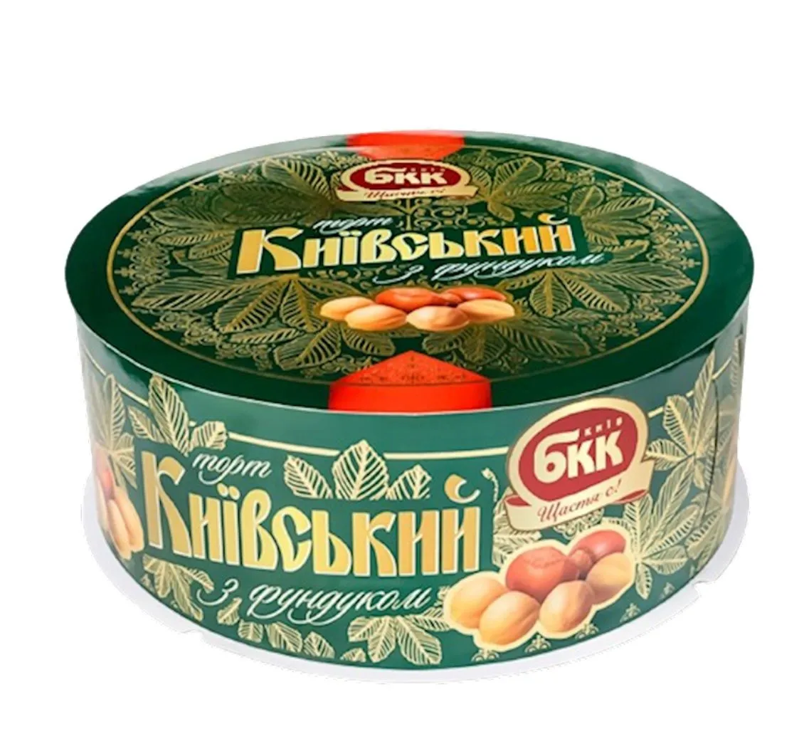 CAKE KYIV GIFT W/ HAZELNUTS 450GR BKK UKRAINE