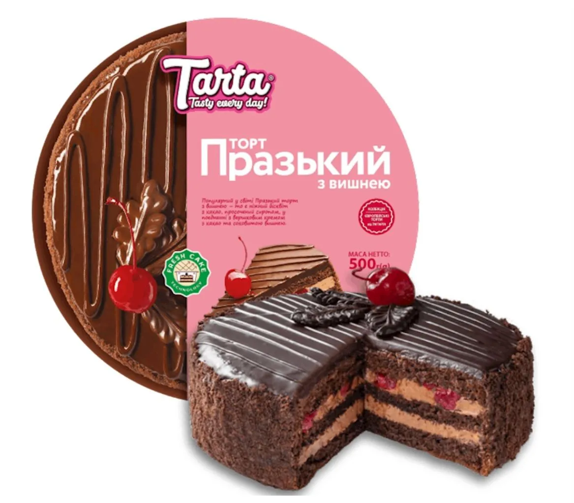 CAKE "PRAGA WITH CHERRY"