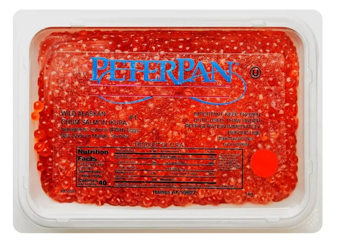 500g 'Peter Pan' CHUM Caviar