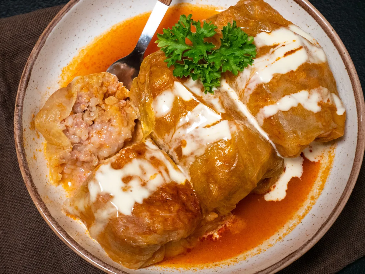 Beef Cabbage Rolls