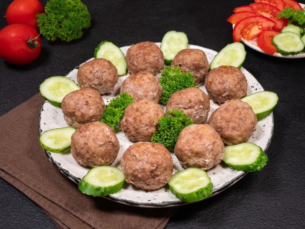 Chieldren Quail Egg Meatballs