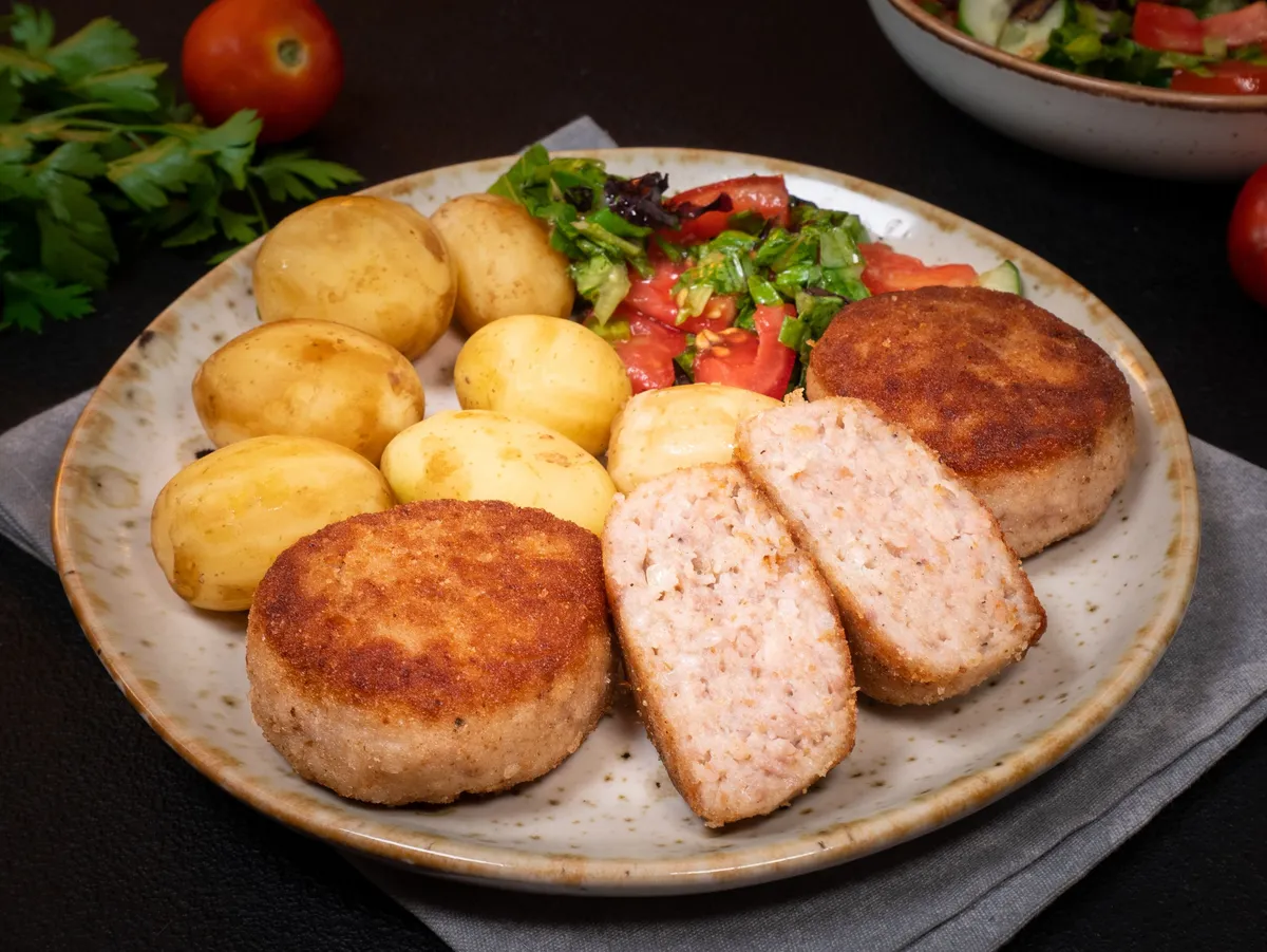 Chicken And Pork  Cutlets