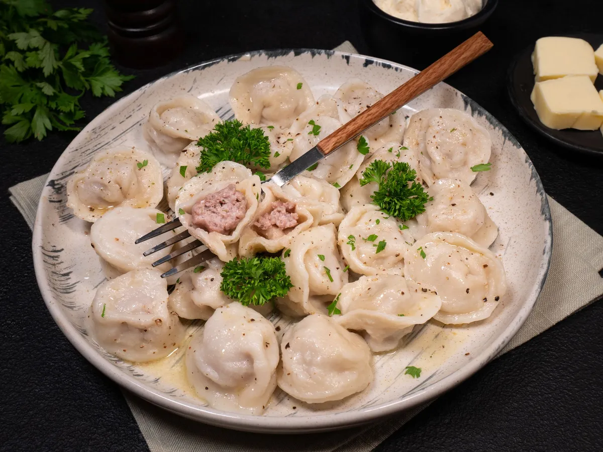 Chicken And Pork Dumplings